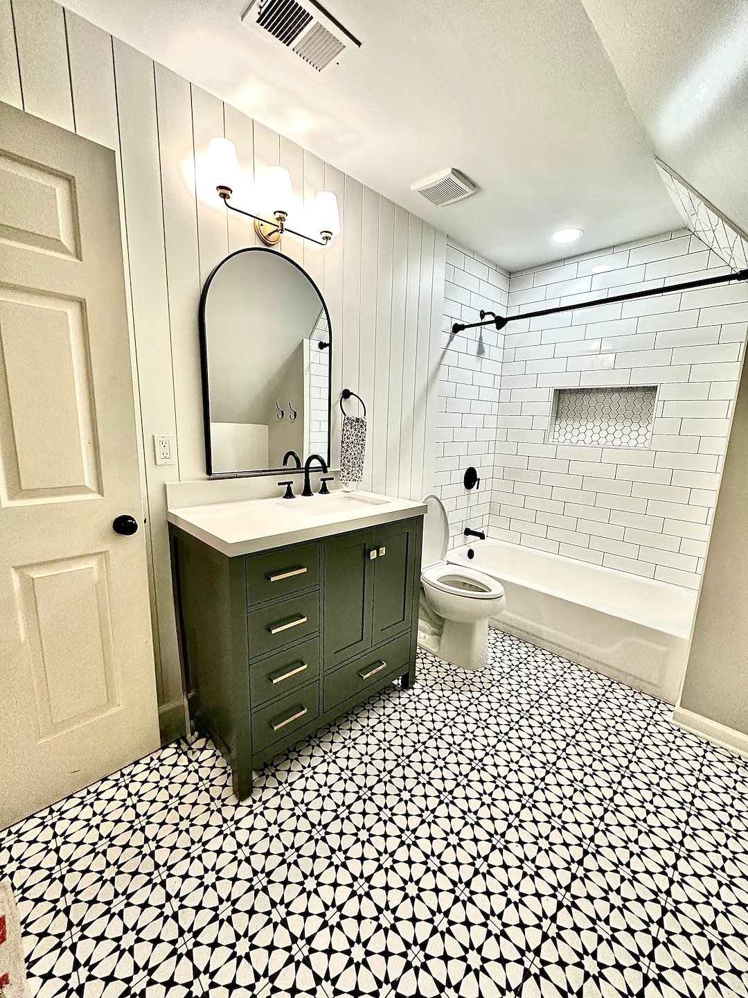 Full Bathroom Renovation in Bartlett, TN: Rescuing and Rebuilding a Partially Demolished Space!
