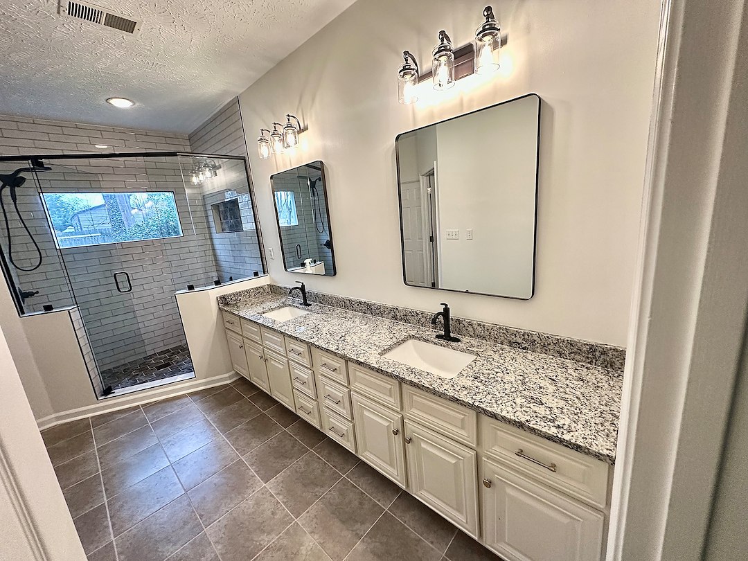 Total Master Bathroom Transformation in Collierville, TN!